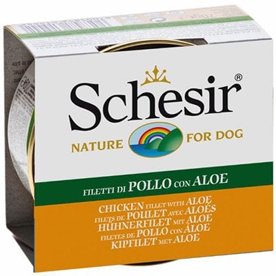 Schesir Jelly Tavuklu Aloe Köpek Konservesi 150 Gr