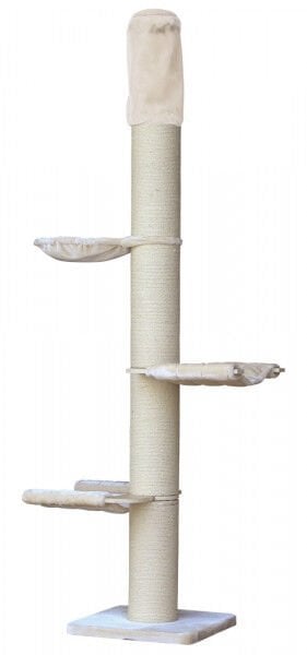 Kedi Tırmalama Tahtası KALIN Bej 60x60x235-265 Cm