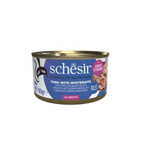 Balığı Ringa Balığı ve Pirinçli Pişirme Suyunda Yetişkin Kedi Konservesi 85g