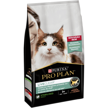 PRO PLAN® LIVECLEAR® Sterilised Adult Yetişkin Kediler için, Zengin Somon Etli 1.4 Kg