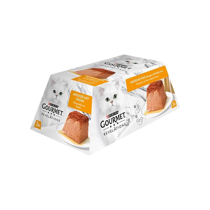 Purina Gourmet Revelations Tavuk Etli Kedi Yaş Maması 2x57gr
