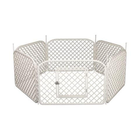 Plastik Köpek Oyun Bahçesi Çiti Strong 6 Panel (90x60)