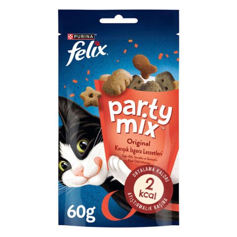 Felix Party Mix Karışık Izgara Lezzetleri Kedi Ödülü 60 Gr
