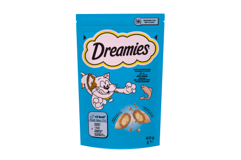 Dreamies Somonlu  Kedi Ödül Maması 60 Gr