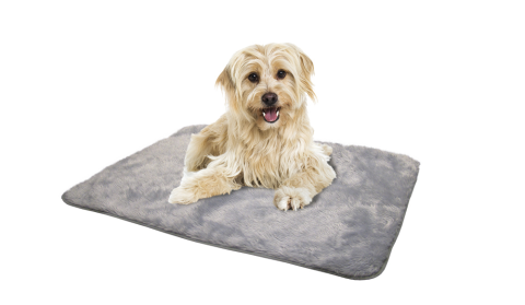 Battaniye Gri Kürklü 150x100x3 Cm Nobby