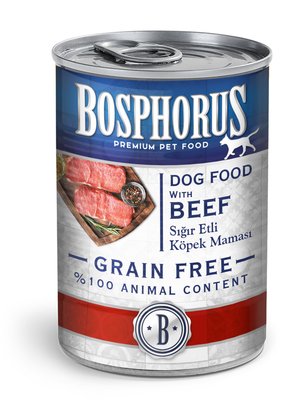 BOSPHORUS DOG SIĞIR ETLİ KÖPEK KONSERVESİ 415G
