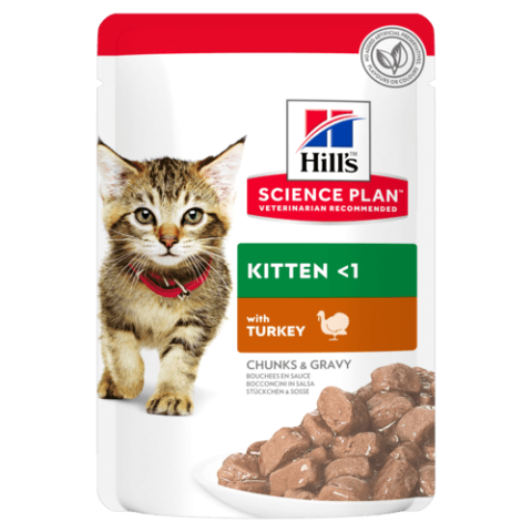 HILL'S SCIENCE PLAN Kitten Food with Turkey 85 Gr
