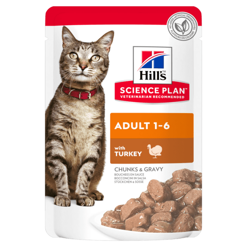 HILL'S SCIENCE PLAN Adult Cat Food with Turkey 85 Gr