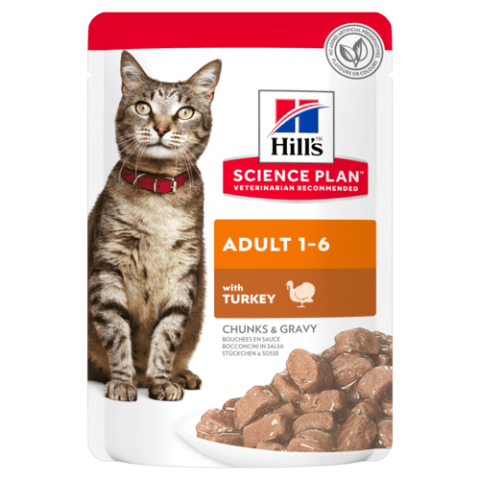 HILL'S SCIENCE PLAN Adult Cat Food with Turkey 85 Gr