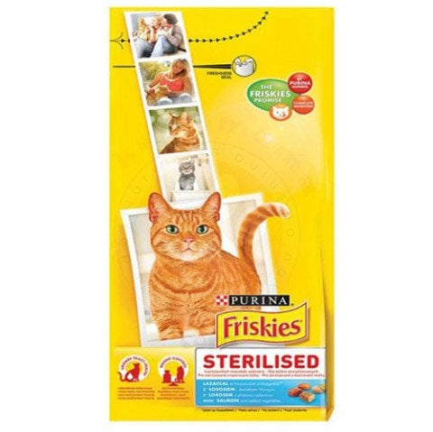 Friskies Sterilised Somon Kısırlaştırılmış Kedi Maması 10 Kg