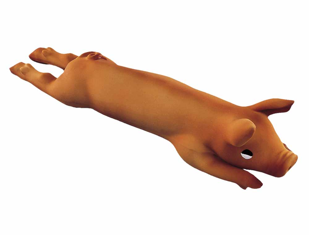 Lateks Köpek Oyuncağı Domuz 42 Cm Nobby