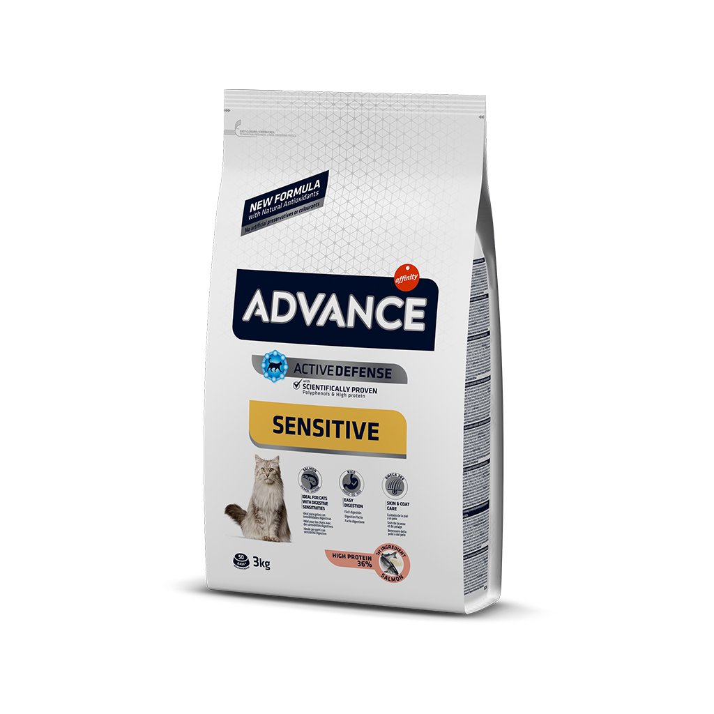 Advance Adult Cat Sensitive Salmon and Rice 3 kg