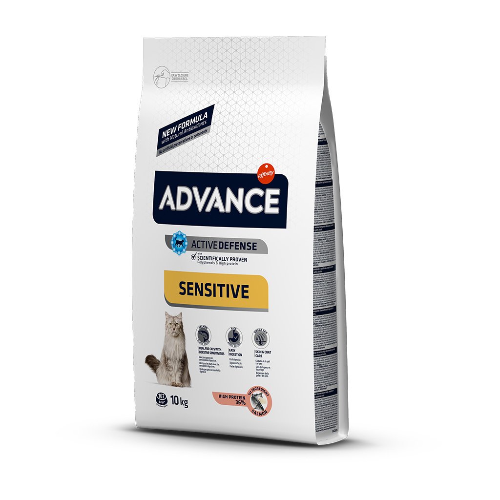 Advance Adult Cat Sensitive Salmon and Rice 10 kg