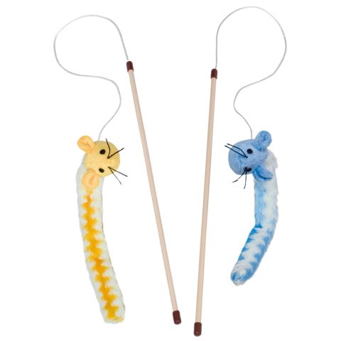 Oyuncaklı Kedi Olta 75 Cm