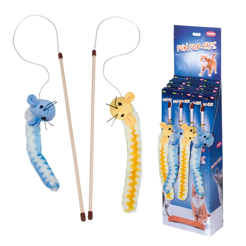 Oyuncaklı Kedi Olta 75 Cm