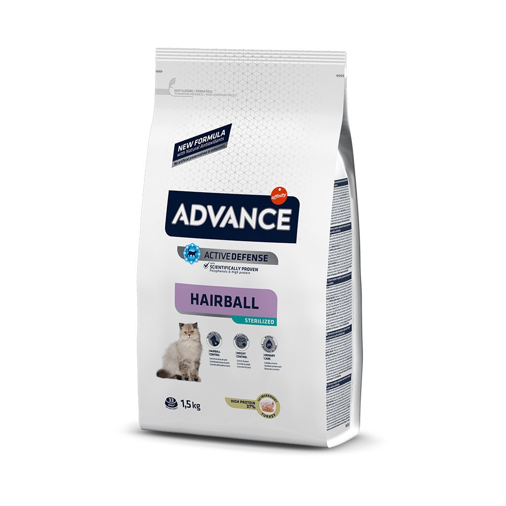 Advance Adult Cat Sterilised Hairball 1,5 kg