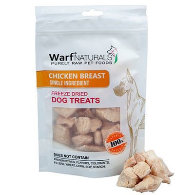 Warf Naturals Tavuk Göğüsü Kurutulmuş Köpek Ödülü 40 Gr