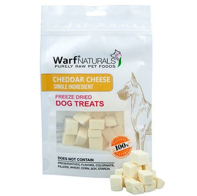 Warf Naturals Kaşarlı Kurutulmuş Köpek Ödülü 40 Gr