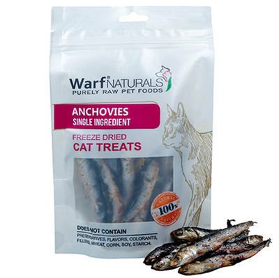 Warf Naturals Hamsili Kurutulmuş Kedi Ödülü 40 Gr
