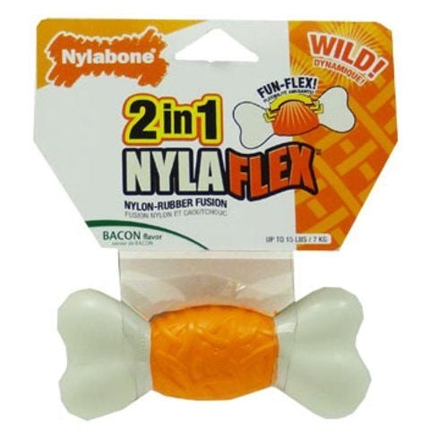 Nylabone Sert Kemik Domuzlu 10 cm