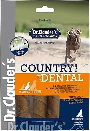 Dr.Clauders Country Dental Ördekli Köpek Ödülü 120 gr