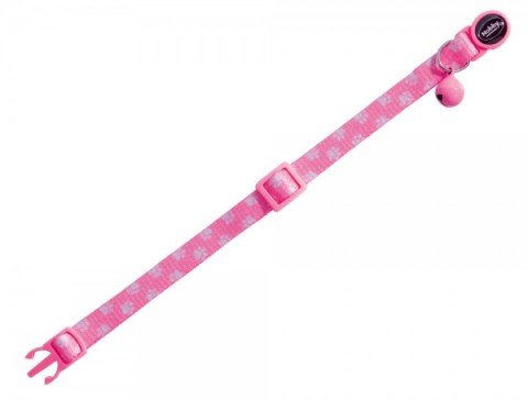 KEDİ AYARLANABİLİR BOYUN TASMA PEMBE PATİLİ NOBBY