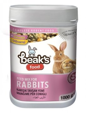 TİSERT BEAK''S FOOD TAVŞAN YEMİ 1 Kg ST009