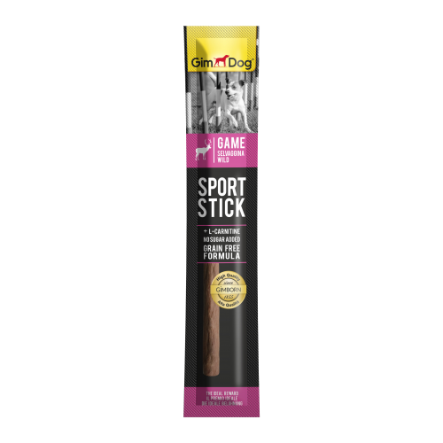 Gimdog Sport Sticks av etli köpek ödül çubuğu 12 gr TAHILSIZ