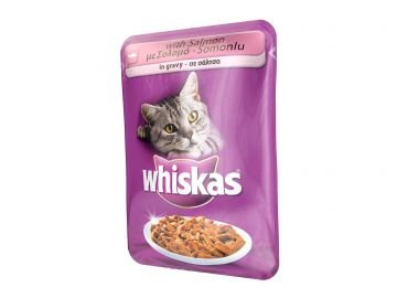 Whiskas Pouch Somonlu Gravy85 Gr