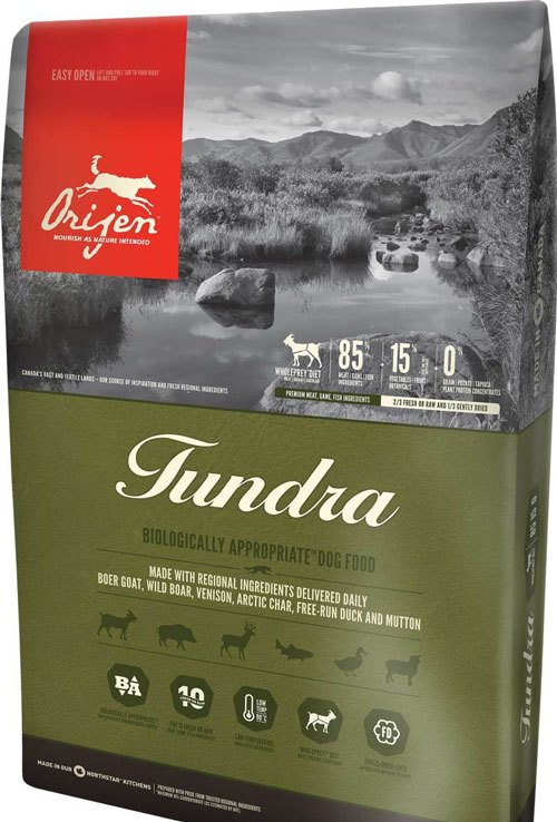Orijen Tundra Köpek Maması 2 kg Tüm ırk ve yaşam evreleri için