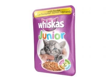 Whiskas Pouch Junior Kümes Hayvanlı 85 Gr