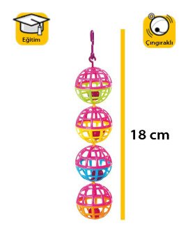 KARLIE PLASTİK KUŞ OYUNCAĞI 18 CM