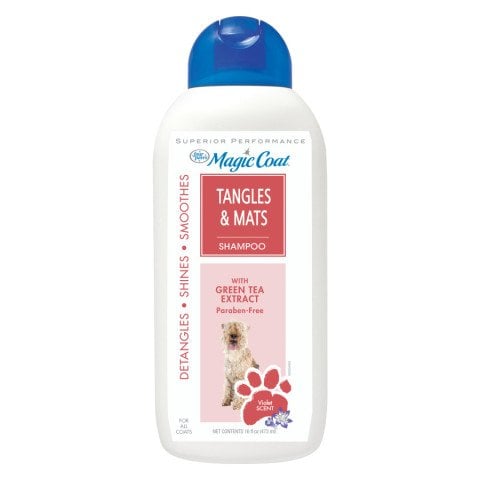 Keçe Çözücü Şampuan Yeşil Çay Özlü Paraben İçermez Four Paws 473 Ml
