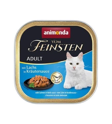 ANİMONDA VOM F ADULT BİTKİ SOSUNDA SOMONLU  100 GR 083361