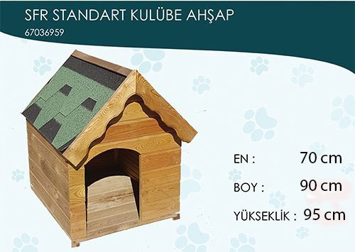 Ahşap Kulübe Standart L