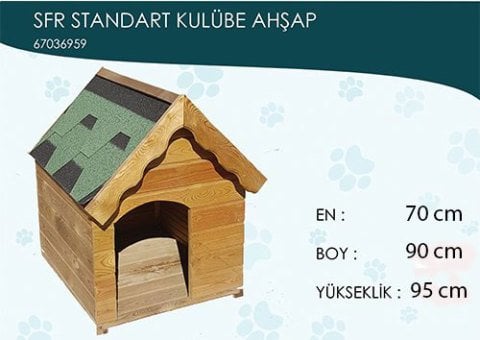 Ahşap Kulübe Standart L