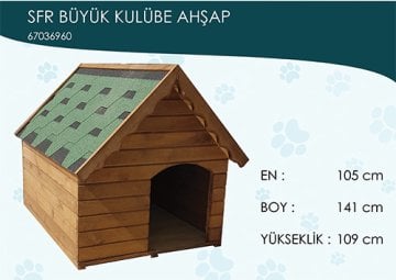 Ahşap Kulübe Büyük XL