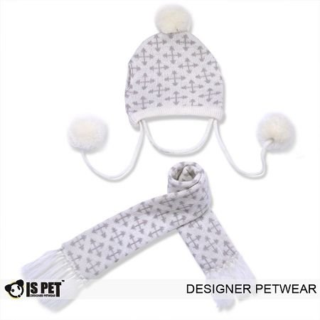 Köpek Şapka Ve Kaşkol Classic Aaron M