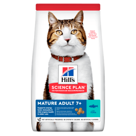 Hill's Science Plan Mature Adult Active Longevity Tuna 1,5 Kg +7